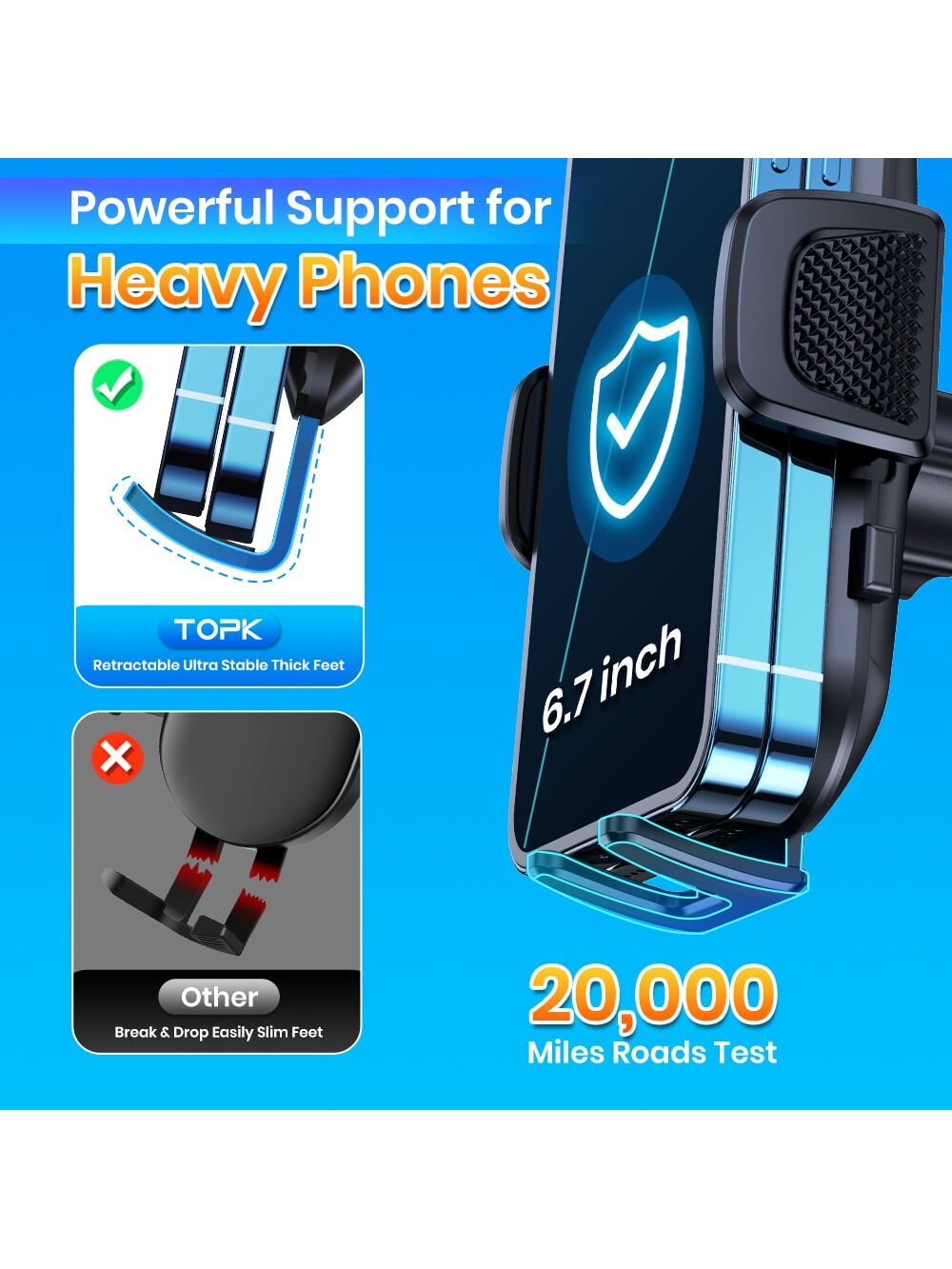 TOPK D38-C Car Phone Holder