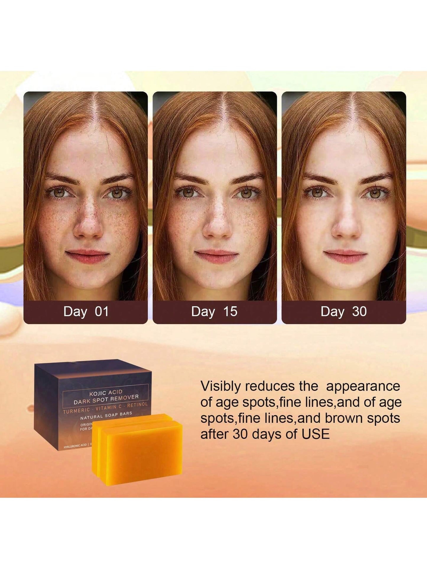 UCANBE Kojic Turmeric Soap