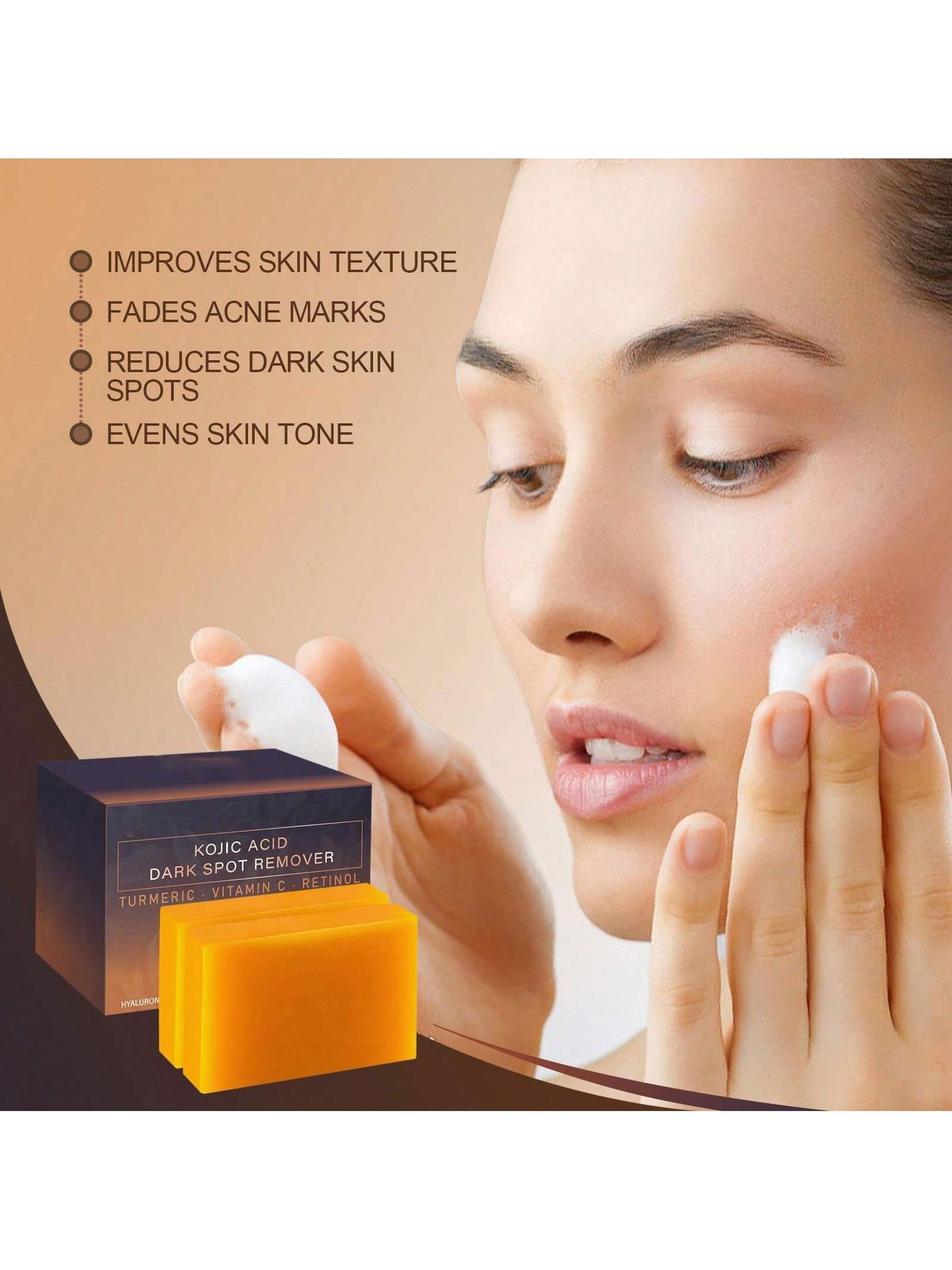 UCANBE Kojic Turmeric Soap