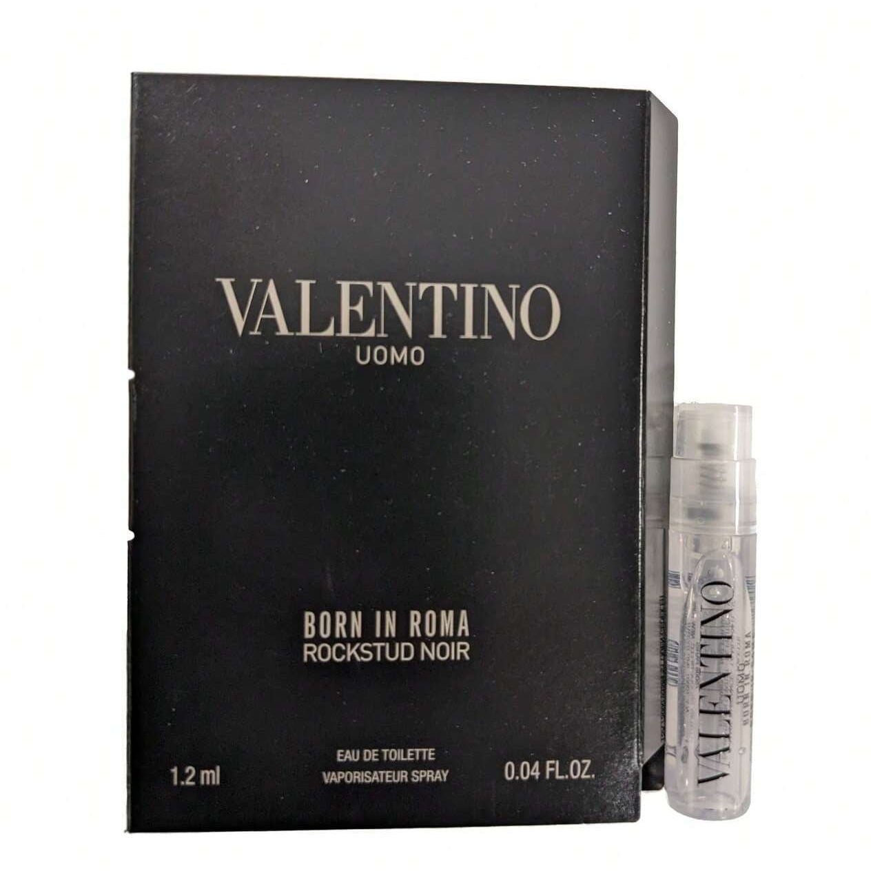 Valentino Uomo Born In Roma Rockstud Noir 0.04 EDT For Men