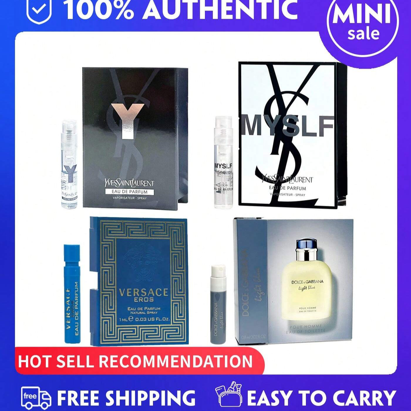 Luxury Men Fragrance Sampler