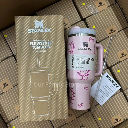 Stanley Quencher H2.0 Tumbler - Cat Pink